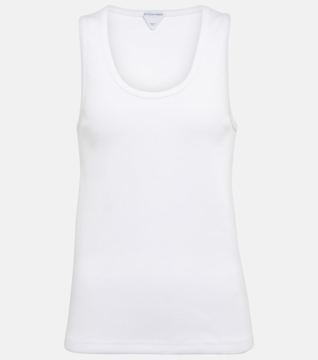 Cotton-blend tank top | Bottega Veneta