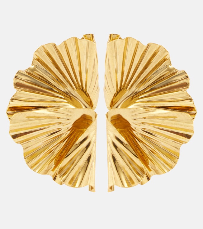 Darya 18kt gold-plated earrings | Jennifer Behr