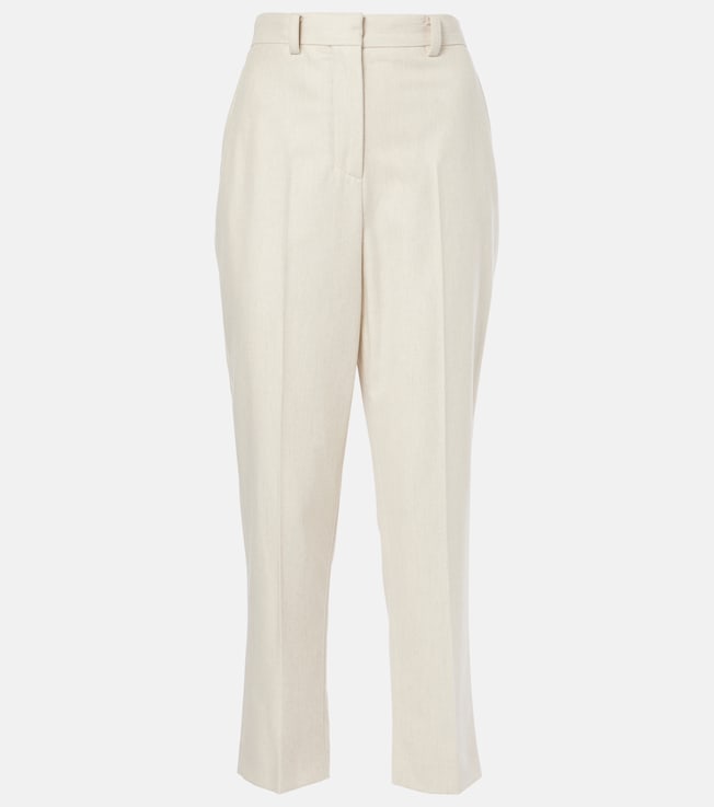 Doyle wool and cashmere straight pants | Loro Piana