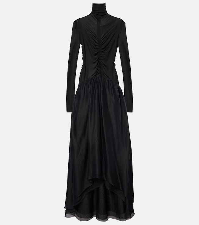 Gathered maxi dress | Jacques Wei