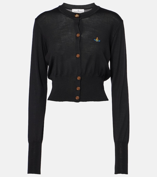 Bea cropped wool and silk cardigan | Vivienne Westwood