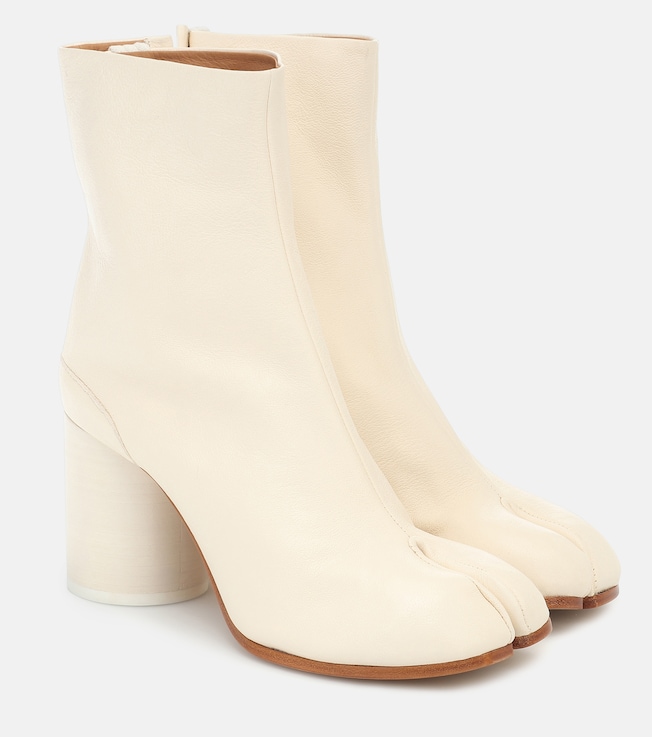 Tabi leather ankle boots | Maison Margiela