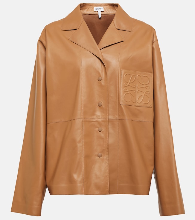 Anagram leather jacket | Loewe