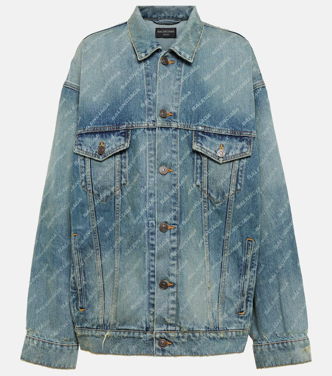 Logo denim jacket | Balenciaga