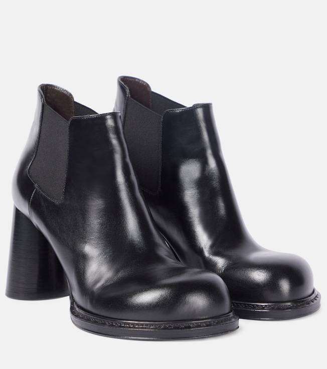 Cliff leather Chelsea boots | Bottega Veneta