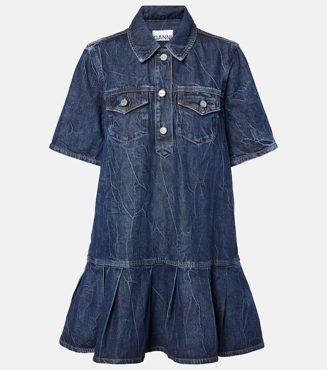 Denim minidress | Ganni