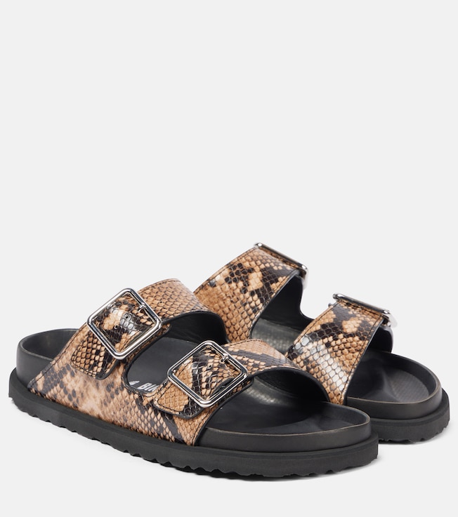 Arizona snake-effect leather sandals | Birkenstock 1774