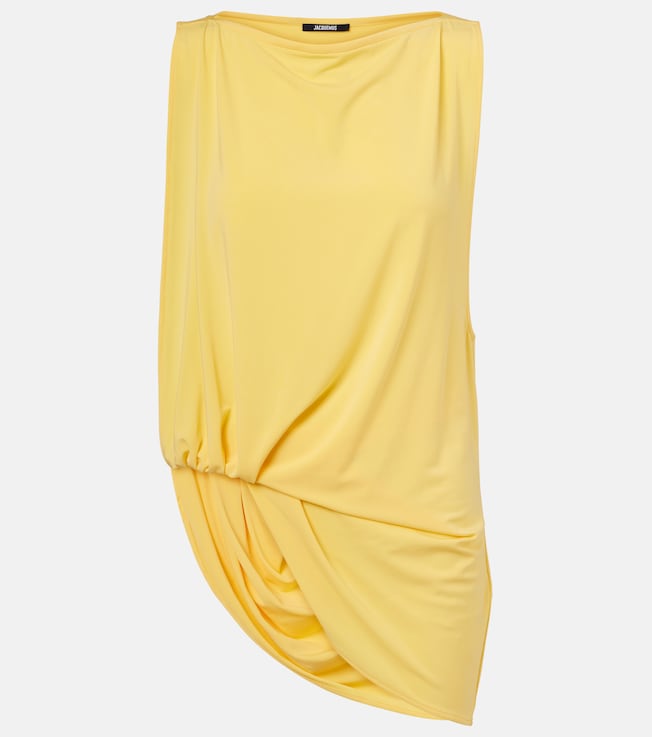Peplo draped jersey top | Jacquemus