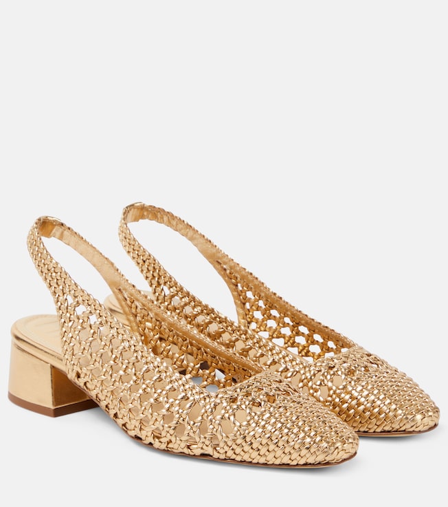 Nova Terragona leather slingback pumps | Souliers Martinez