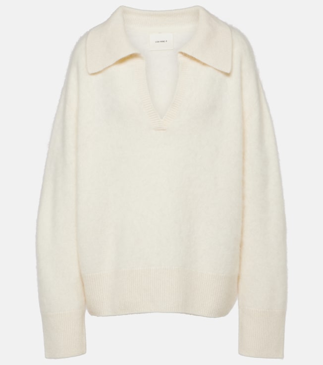 Kerry brushed cashmere sweater | Lisa Yang
