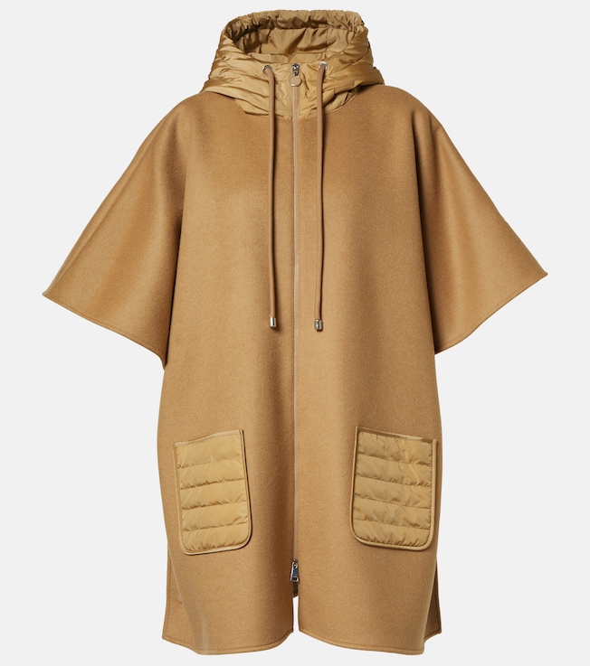 Wool-blend cape | Moncler