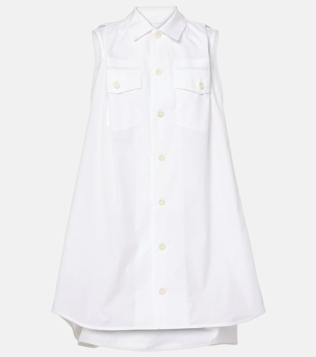 Poplin minidress | Sacai