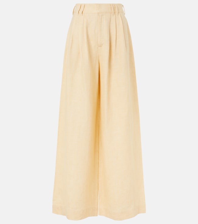 Parker high-rise wide-leg pants | Posse