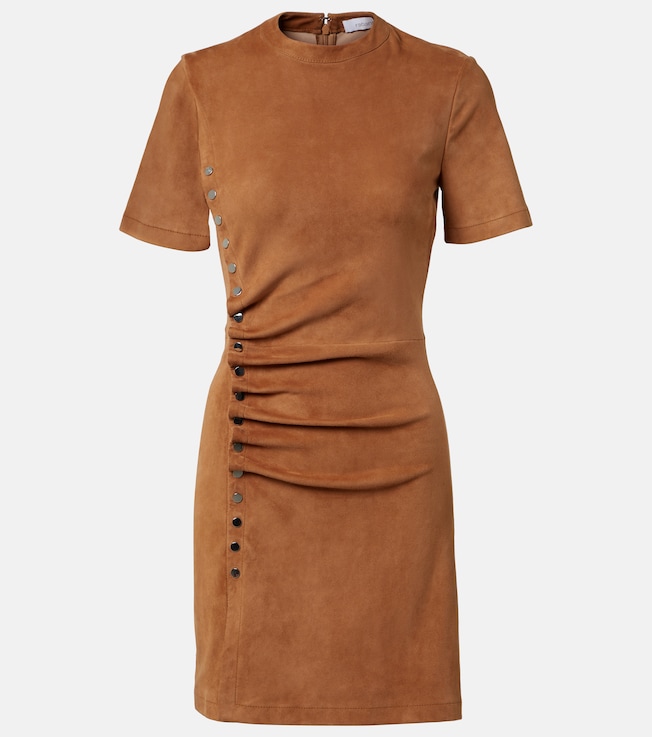Suede minidress | Rabanne