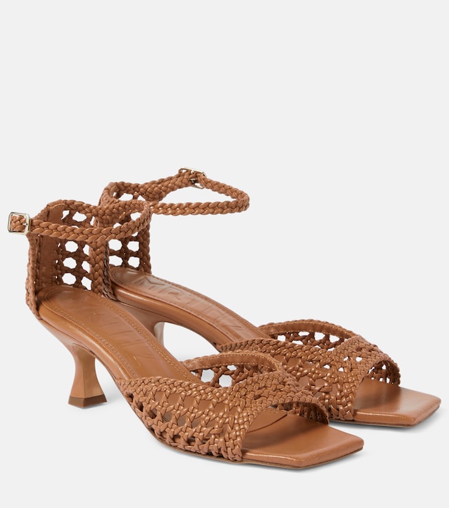 Veronica woven leather sandals | Souliers Martinez