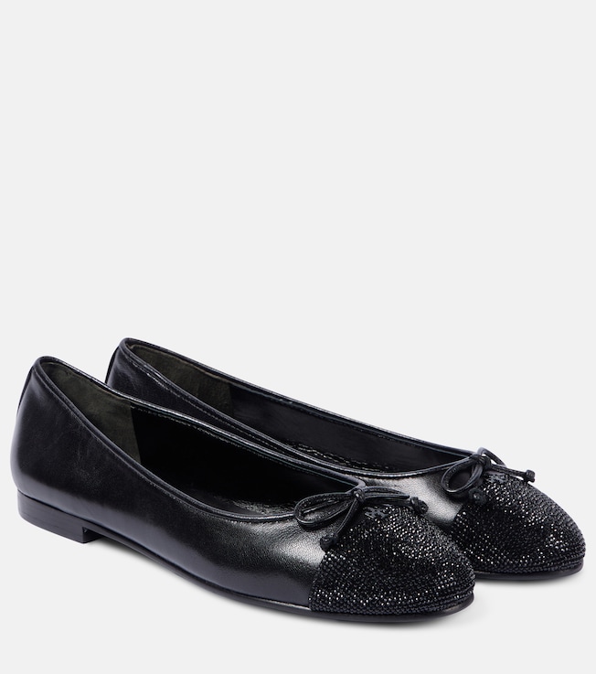 Leather ballet flats | Tory Burch
