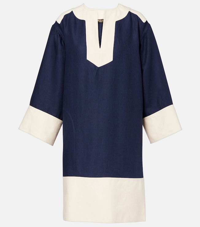 Colleen linen beach cover-up | Loro Piana