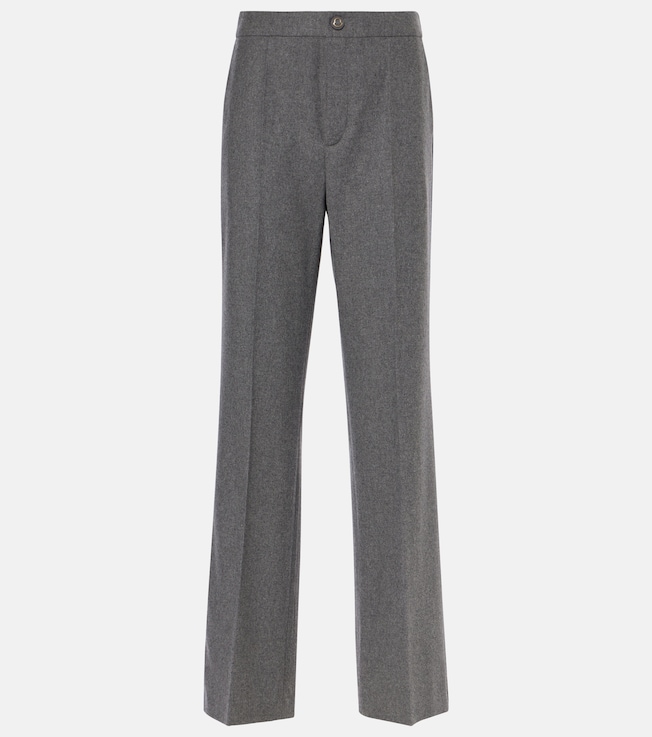 Wool-blend straight pants | Moncler