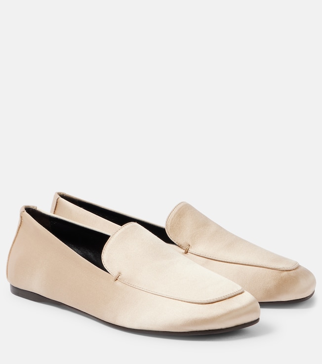 Monroe satin loafers | Khaite