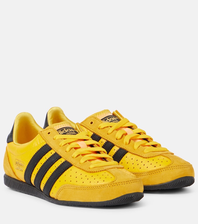 Japan suede-trimmed leather sneakers | Adidas