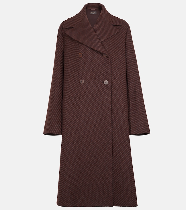 Mason cashmere twill coat | Loro Piana