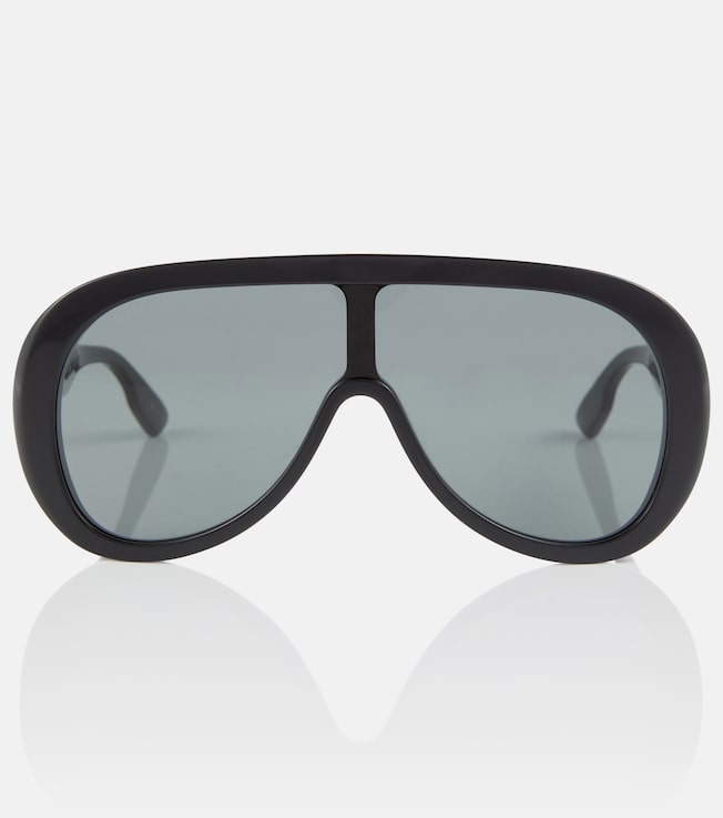 Oversized mask sunglasses | Gucci