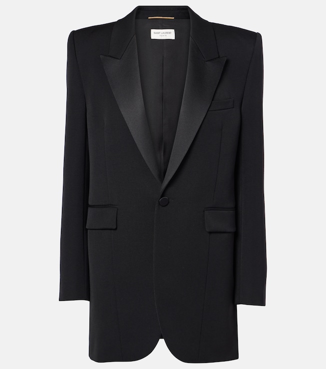 Grain de poudre tuxedo jacket | Saint Laurent
