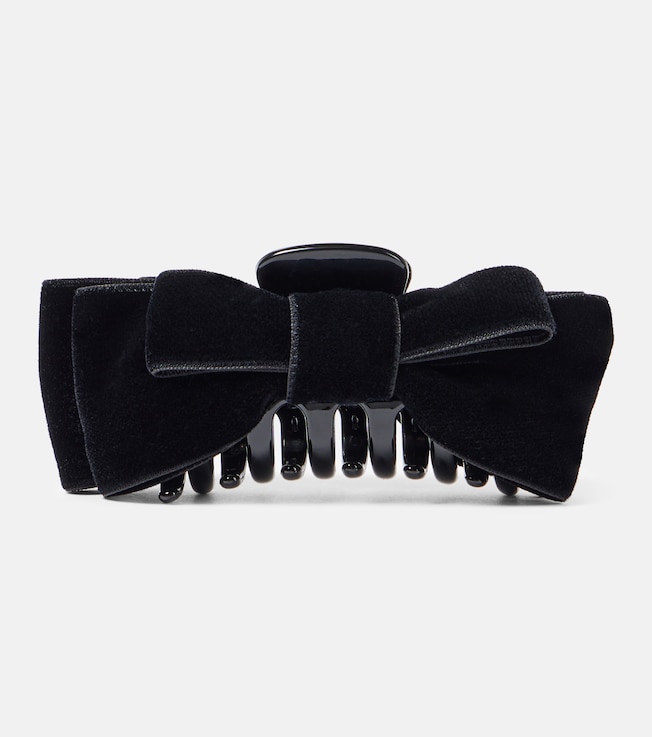 Matilda velvet hair clip | Jennifer Behr