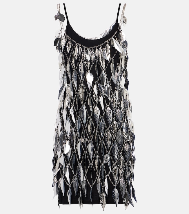 Chain-detail embellished minidress | Rabanne
