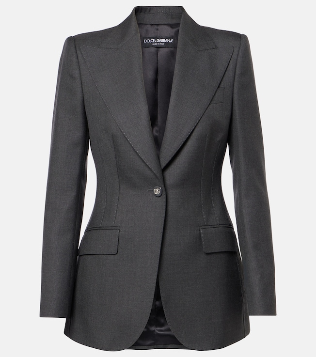 Virgin wool blazer | Dolce&Gabbana