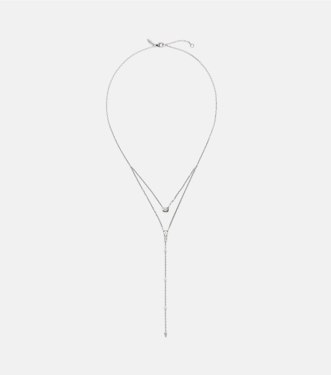 Inner Fire 18kt white gold necklace with diamonds  | Bucherer Fine Jewellery