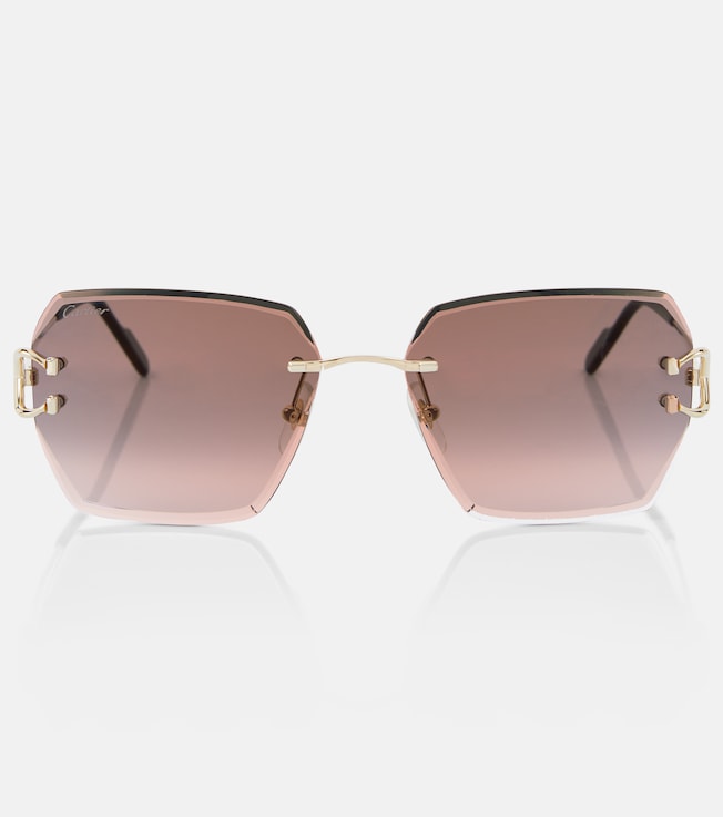 Signature C de Cartier square sunglasses | Cartier Eyewear Collection