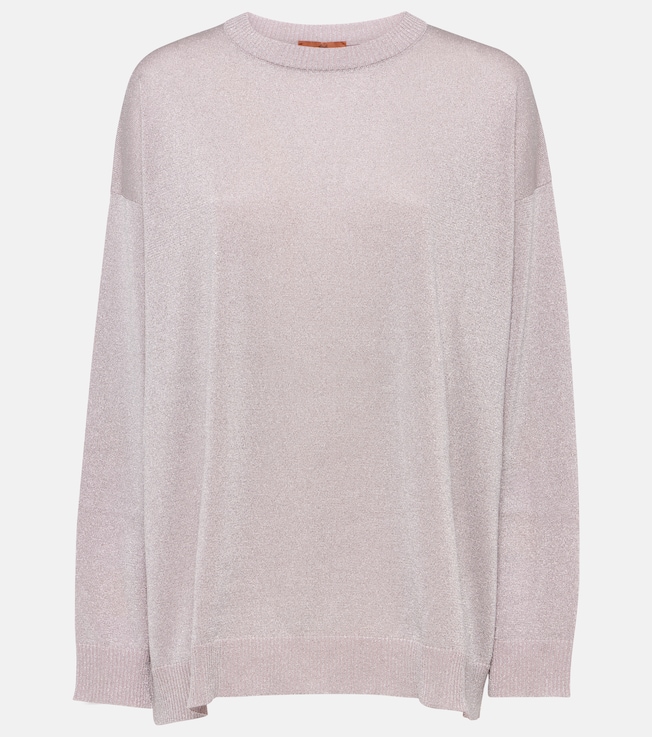 Metallic knit sweater | Missoni