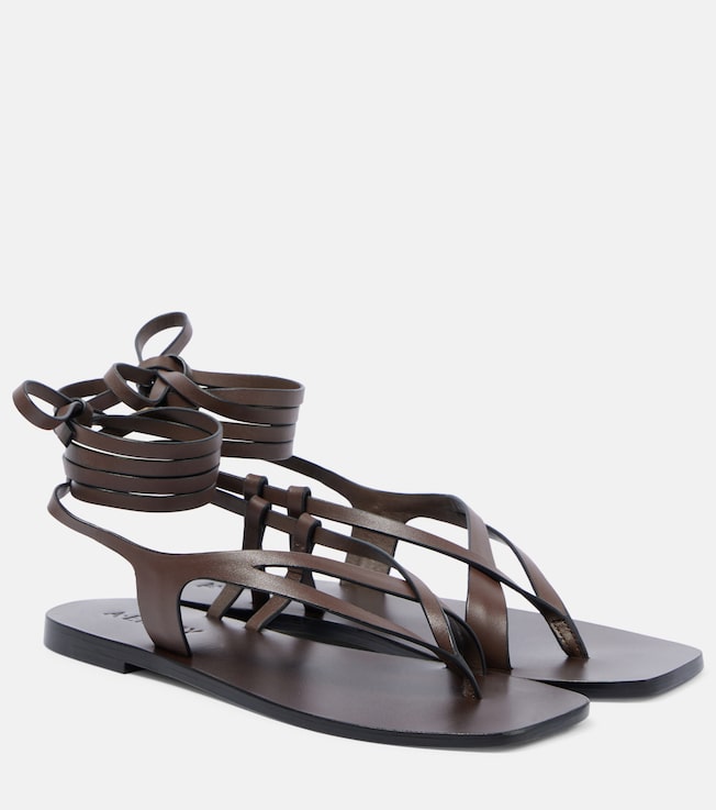 Rita leather thong sandals | A.Emery