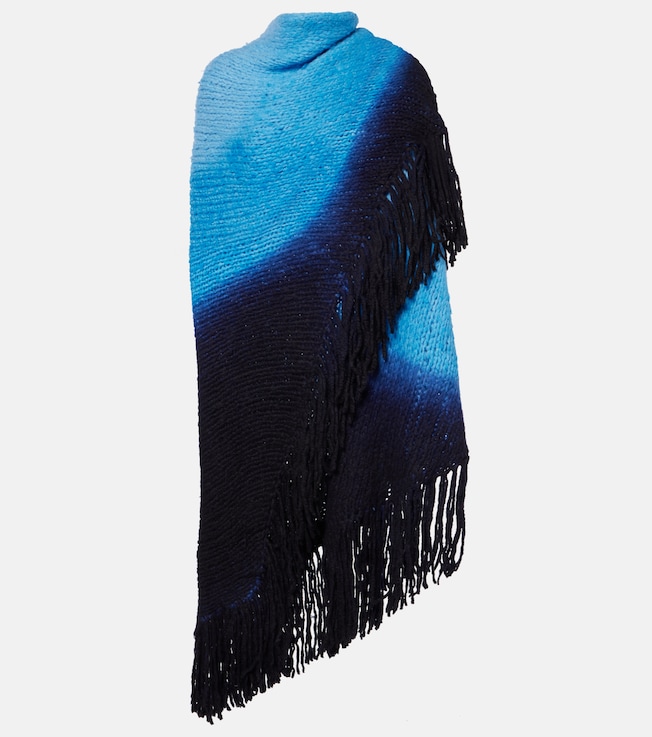 Lauren fringed ombré cashmere shawl | Gabriela Hearst