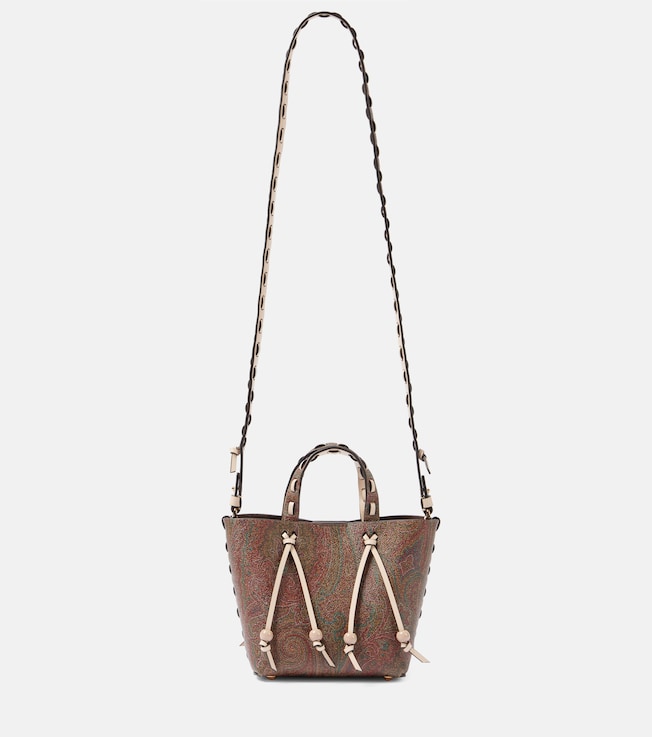Essential Small coated canvas shoulder bag | Etro