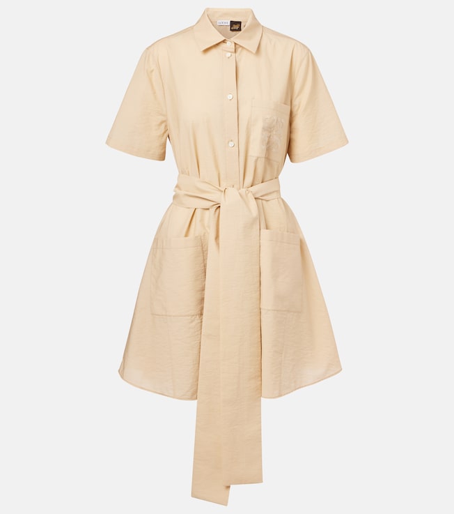 Paula's Ibiza Anagram shirt dress | Loewe