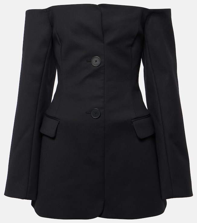 Sandrine off-shoulder blazer dress | SIR