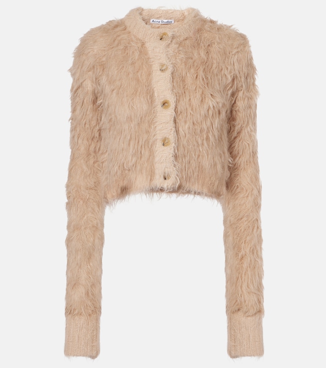 Faux fur cardigan | Acne Studios