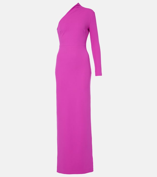 Joana one-shoulder gown | Solace London