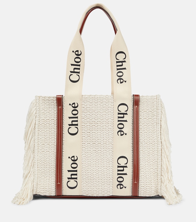 Woody Medium cotton tote | Chloé
