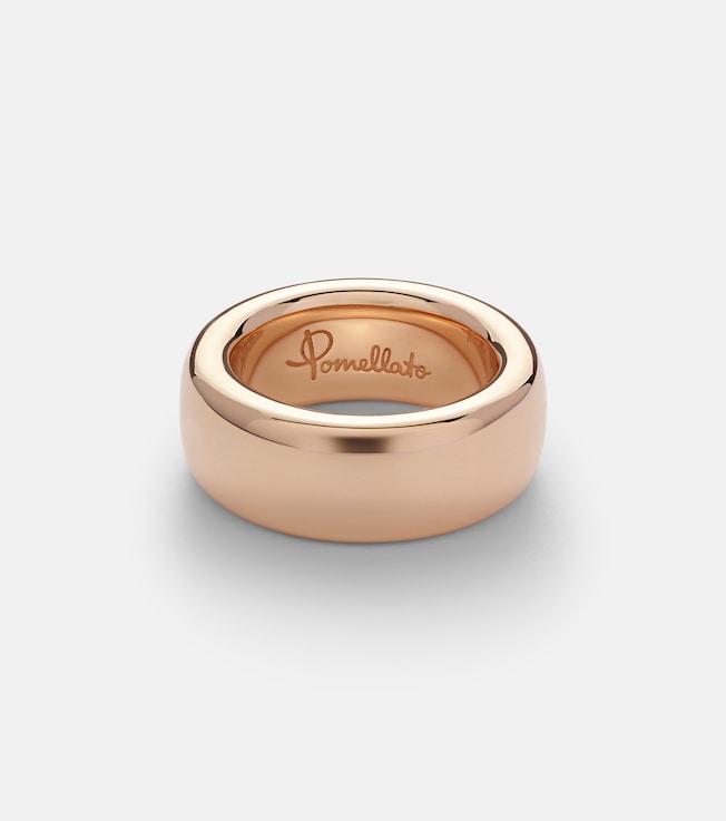 Iconica Large 18kt rose gold ring | Pomellato