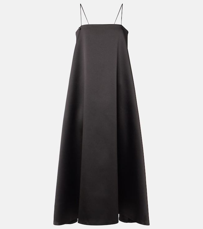 Satin maxi dress | Róhe