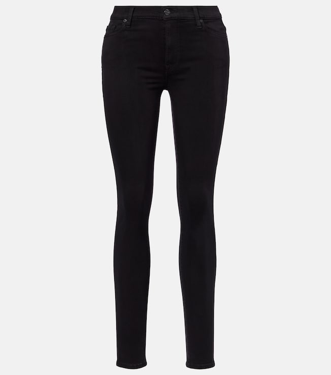 Mid-rise skinny jeans  | 7 For All Mankind