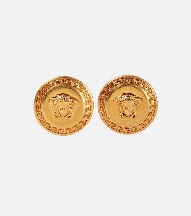 Tribute Medusa stud earrings | Versace