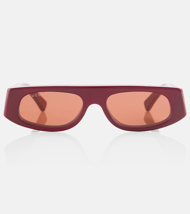Logo rectangular sunglasses | Gucci