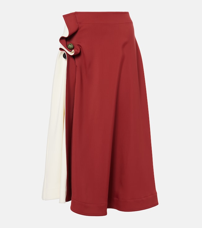 Intrecciato midi skirt | Bottega Veneta