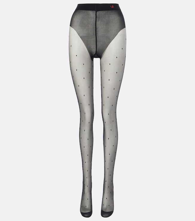 Polka-dot tights | Victoria Beckham