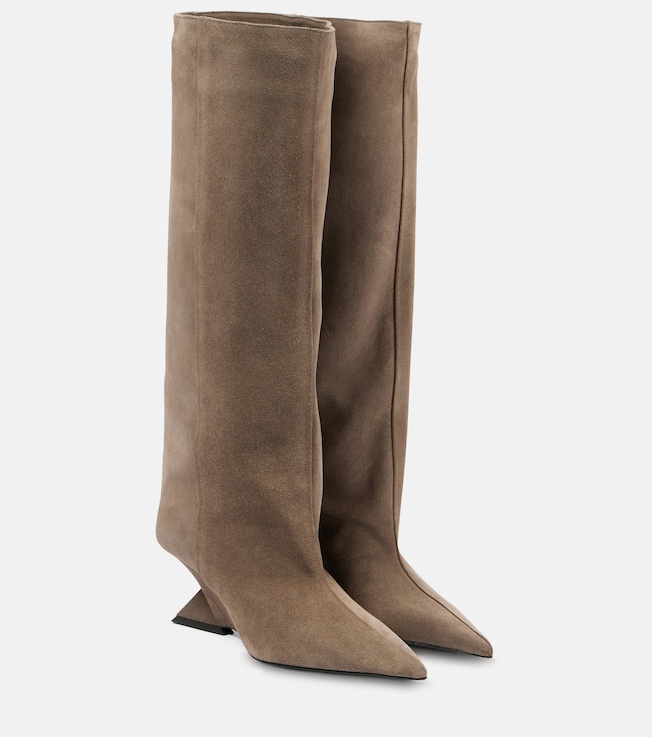 Cheope suede knee-high boots | The Attico