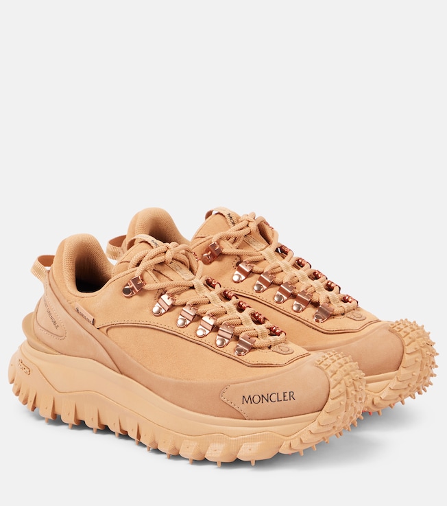 Trailgrip Apex leather sneakers | Moncler